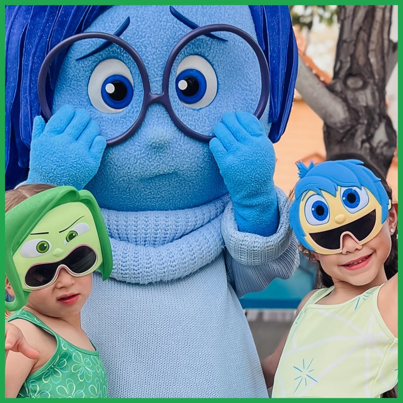 Sun-Staches Inside Out Official Disgust Sunglasses | Disney Pixar Costume Accessory | UV400 | One Size Fits Most - Image 3
